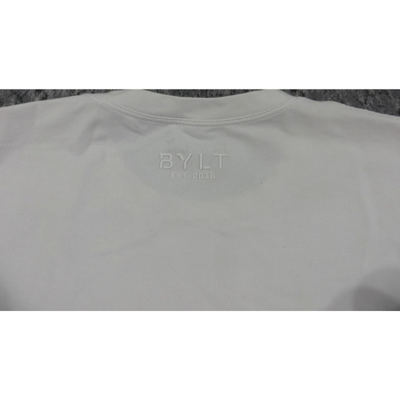 Bylt Lot of 4 Large The Axis Tee Short Sleeve Crew Black Navy Gray White Nice - Picture 11 of 16